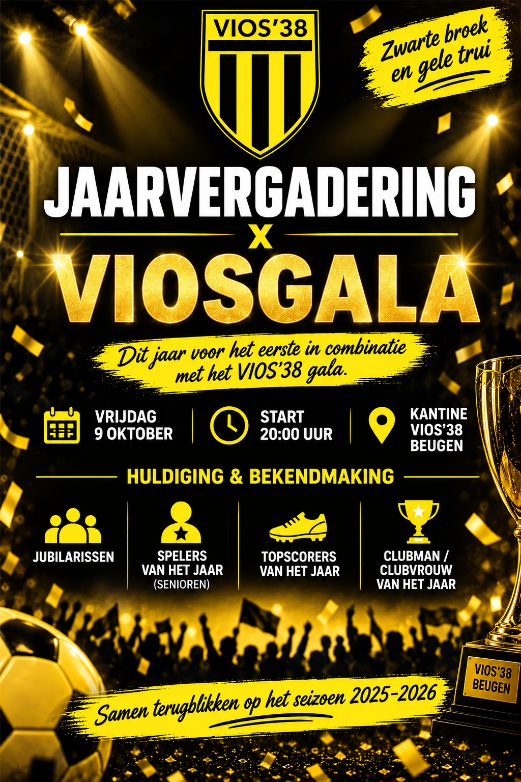 Jaarvergadering / Vios'38 Gala